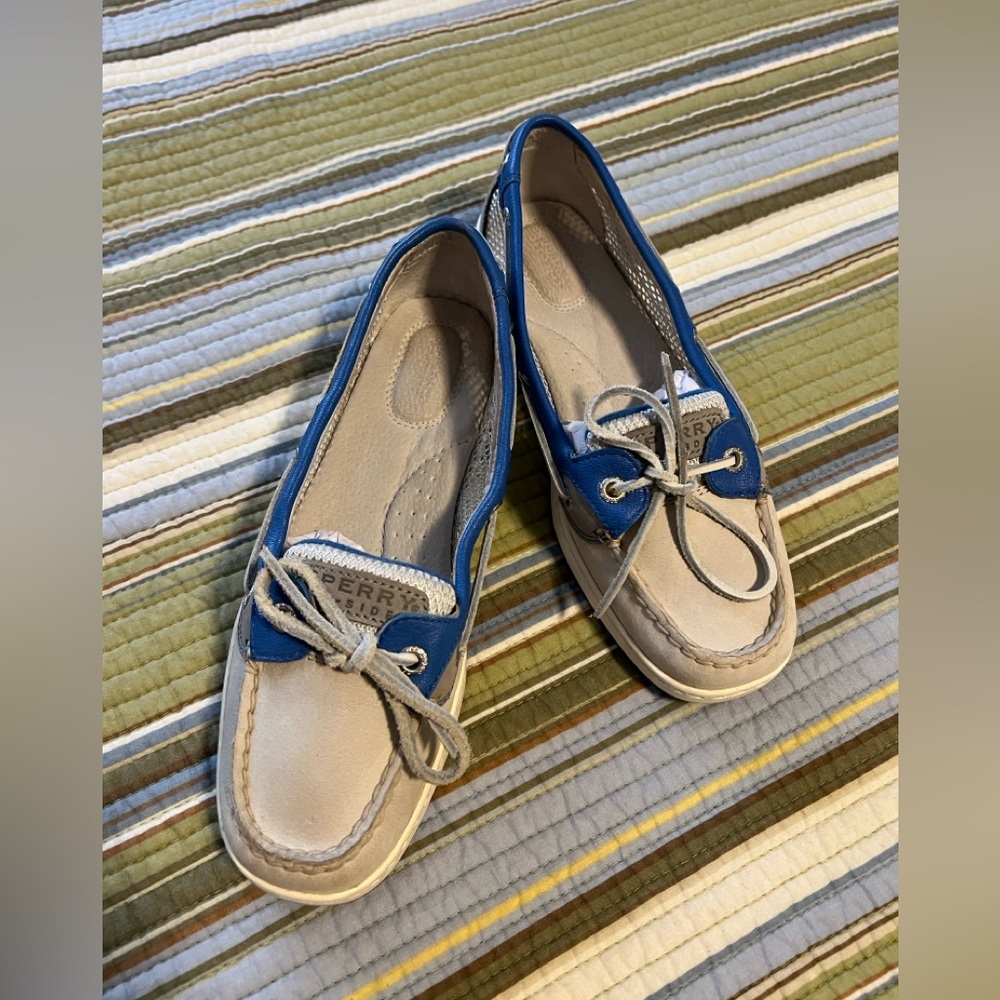 Sperry Topsiders in Two Tone Leather